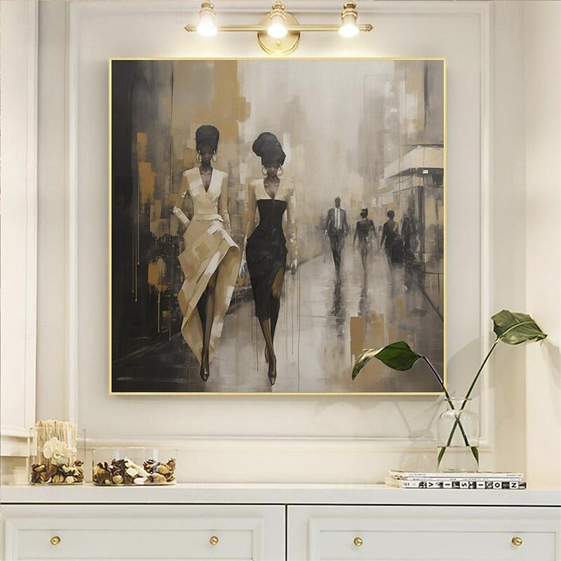 Oil Painting Handmade Hand Painted Wall Art Abstract PeopleCanvas Painting Home Decoration Decor No Frame Painting Only2