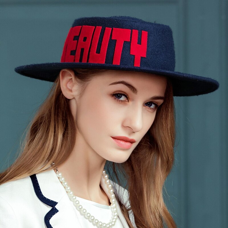 Hats Wool Fedora Hat Floppy Hat Casual Holiday Elegant Wedding With Splicing Headpiece Headwear