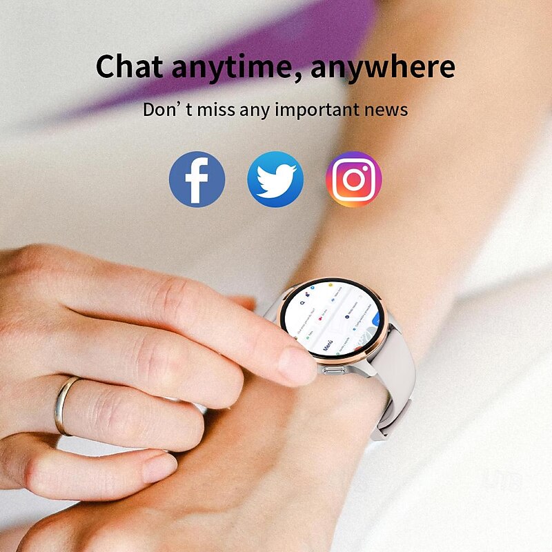 LOKMAT APPLLP 2 Smart Watch 1.508 inch 4G LTE Cellular Smartwatch Phone 3G 4G Bluetooth Pedometer Call Reminder Sleep Tracker Compatible with Null Women Men GPS Hands-Free Calls Media Control IPX-44