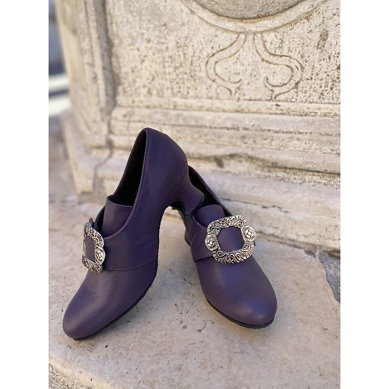 Rococo Baroque Victorian Shoes Fancy Dress Women's Royal Halloween Carnival Masquerade Performance Party / Evening Masquerade Adults' Shoes4