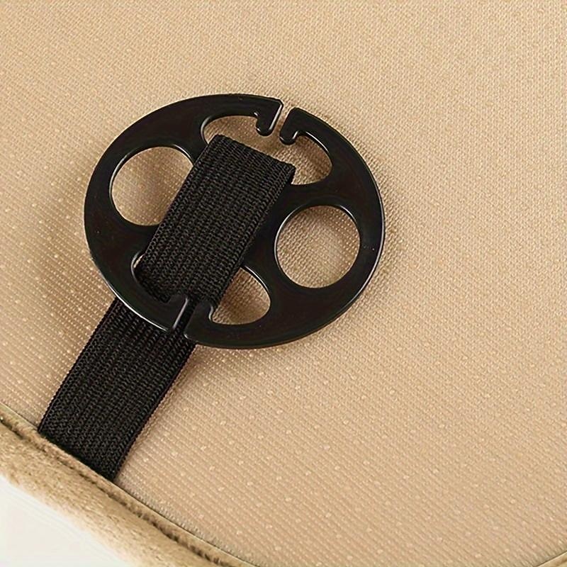 1pc Winter Car Front Cushion Plush Thickened, Single Seat, With Backrest, Universal Fit, Front Seat Cover4