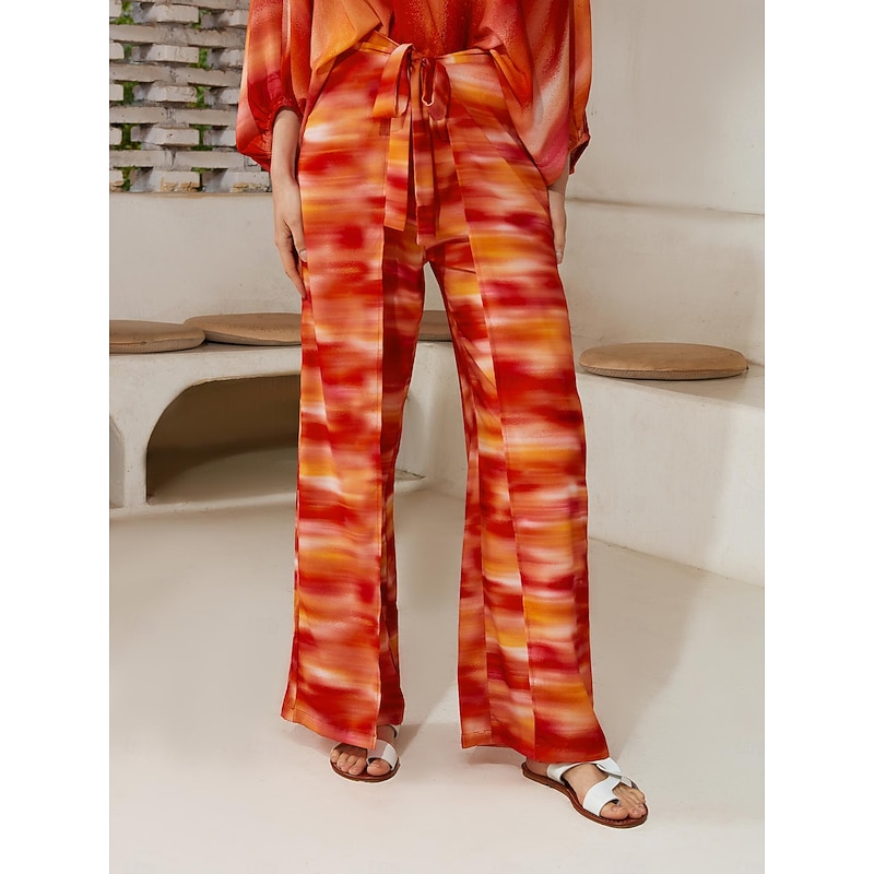 Straight Casual Full Length Pants4