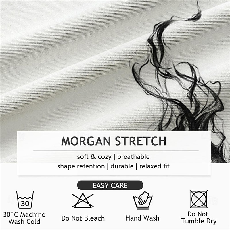 Men's Dress Pants Straight Leg 3D Print Skull Full Length Business Casual White Inelastic3