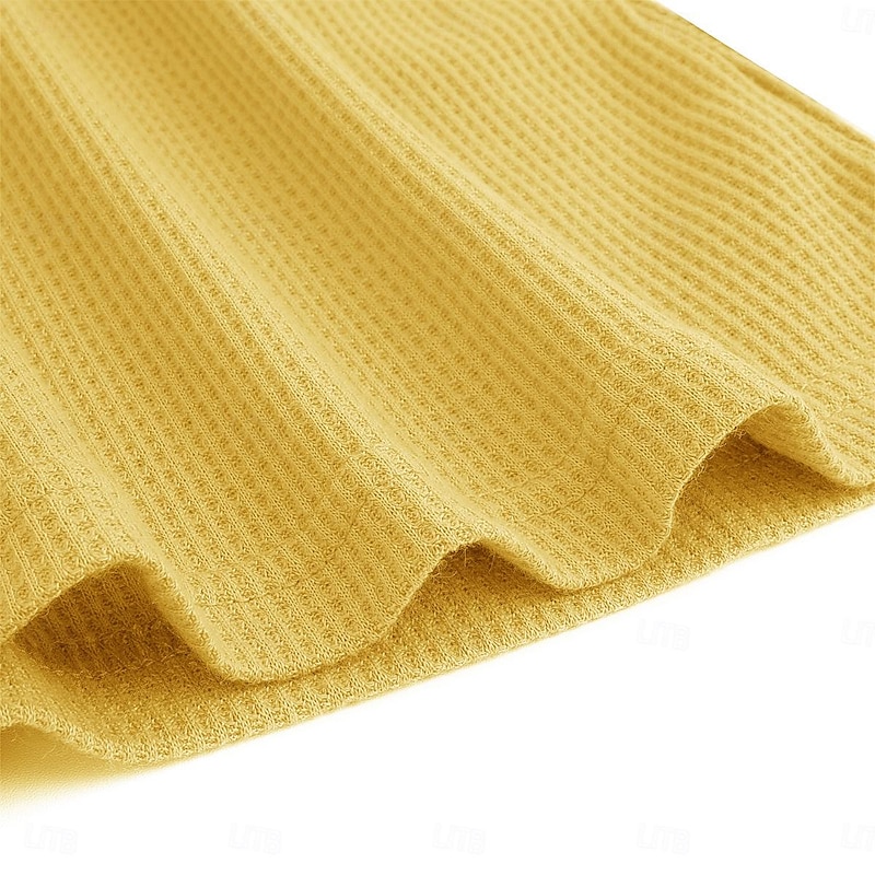 Men's Waffle Polo Shirts Zip Polo Casual Holiday Lapel Quarter Zip Short Sleeve Old Money Style Plain Quarter Zip Summer Regular Fit White Yellow Navy Blue Green Waffle Polo Shirts4