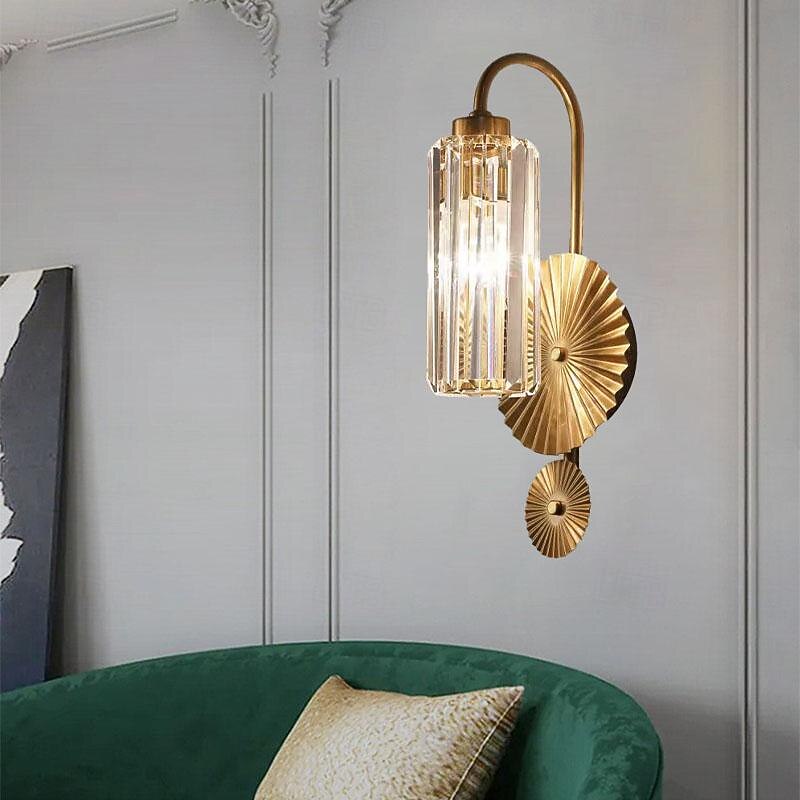 LED Indoor Wall Light Dimmable E26/E27 Crystal Vintage Corridor Wall Retro Deco for Living Room Kitchen 85-265V ONLY DIMMABLE WITH REMOTE CONTROL3