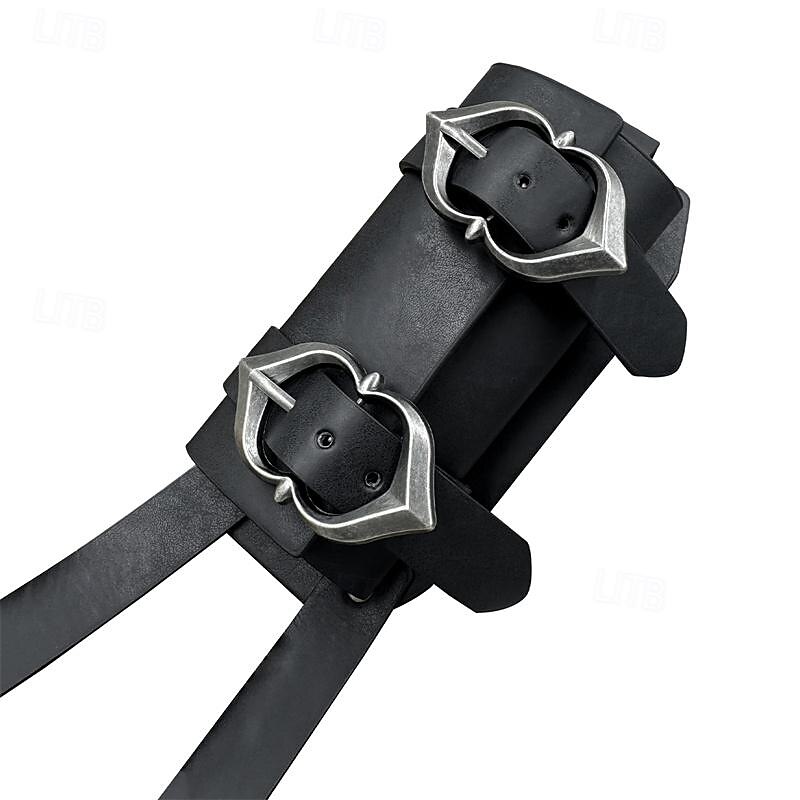 Punk & Gothic Medieval Renaissance Scabbard Sword Holder Sword Frog Viking Celtic Knight Fancy Dress Men's Women's Unisex Pirate Carnival Masquerade Masquerade Renaissance Fair LARP Adults' Sscabbard2