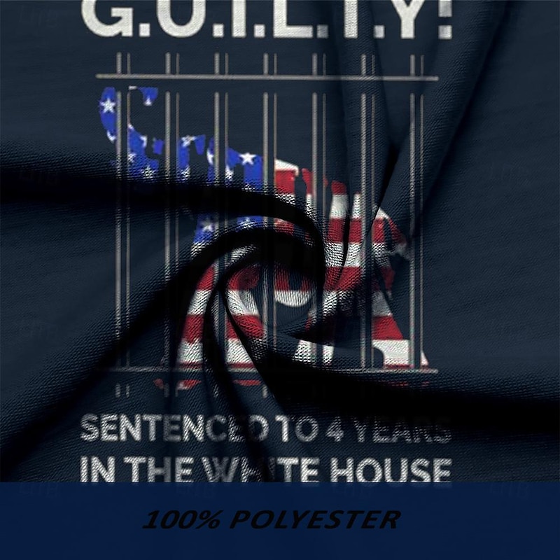 G.U.I.L.T.Y! Funny Slang Designer Men's 3D Print T shirt Tee Henley Shirt Casual Daily T shirt Dark Blue Short Sleeve Henley Shirt Summer Clothing Apparel S M L XL XXL 3XL3