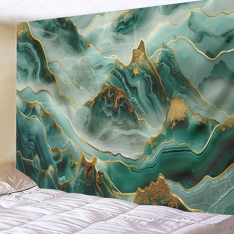 Colorful Marble Large Wall Tapestry Texture Abstract Geometric Home Decoration Wall Background Tapestry Room Background Cloth 34