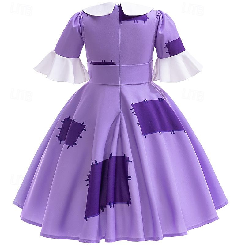 TADC Scarecrow Ragatha Dress Costume Cosplay Movie Cosplay for Girls' Kid's2