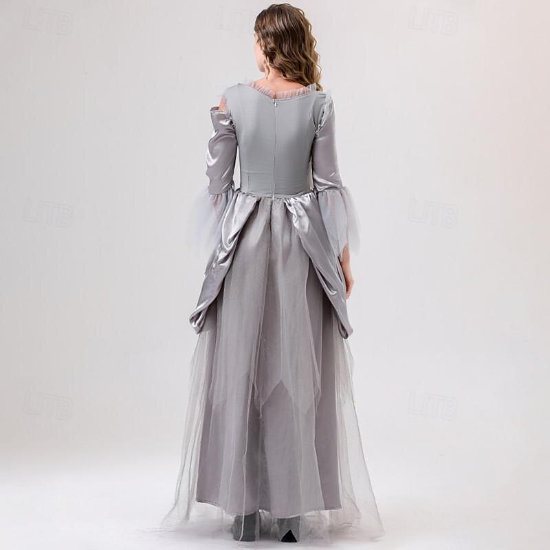 Vampire Ghost Bride Halloween Masquerade Adults' Women's Halloween Easy Halloween Costumes Dress Up4
