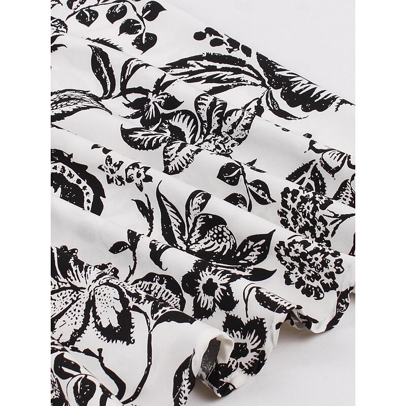 Retro Vintage 1950s Cocktail Dress Dress A-Line Dress Floral Dress Floral Fancy Dress Women's Carnival Masquerade Casual Daily Bachelorette Party Adults' Dress Homecoming Dresses3