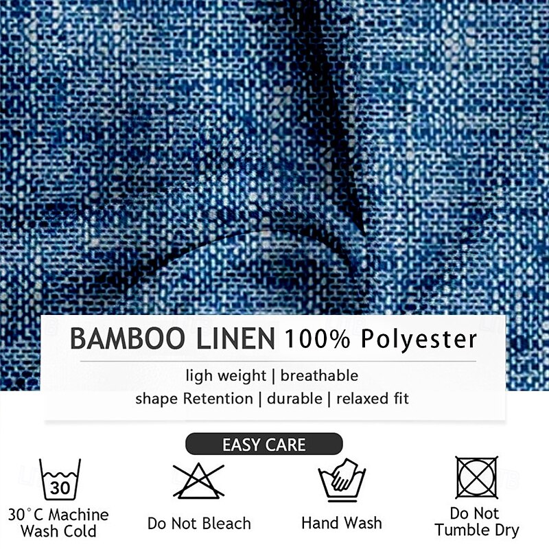 Men's Beach Shirt Button Up Shirt Short Sleeve Vintage Hawaiian Casual Vacation Daily Summer Spring Turndown Collared Shirts Button Up 3D Print Blue Brown Green Gray3