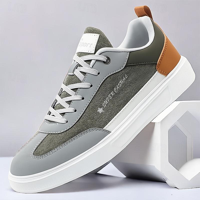 Men's Casual Athletic Sneakers - Lightweight Breathable Mesh Walking Shoes