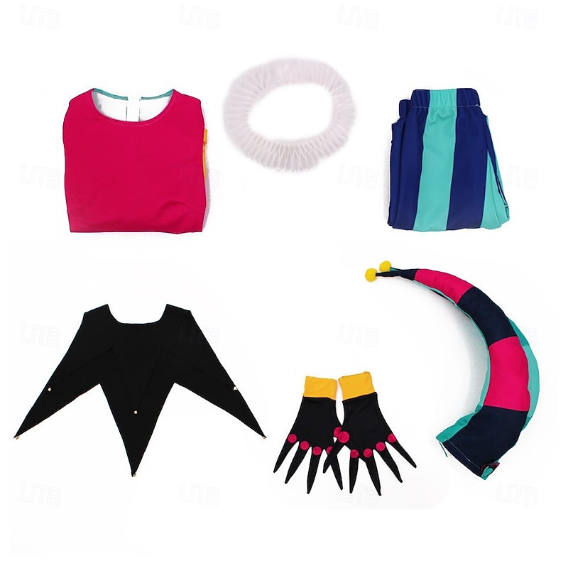 Hazbin Hotel Fizzarolli Cosplay Costume Outfits Movie Cosplay for Women's Adults' Carnival Performance Party3
