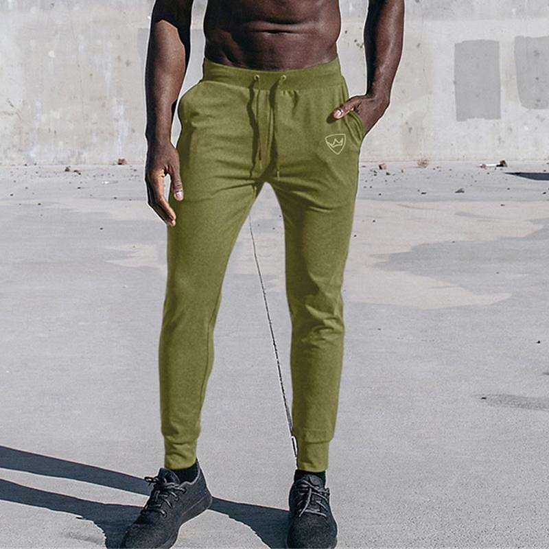 Men's Joggers Athletic Pants GYM Pants Pocket Drawstring Elastic Waistband Pants / Trousers Outdoor Sports & Outdoor Athletic Breathable Soft Running Workout Walking Tailored Fit Sportswear Activewear3