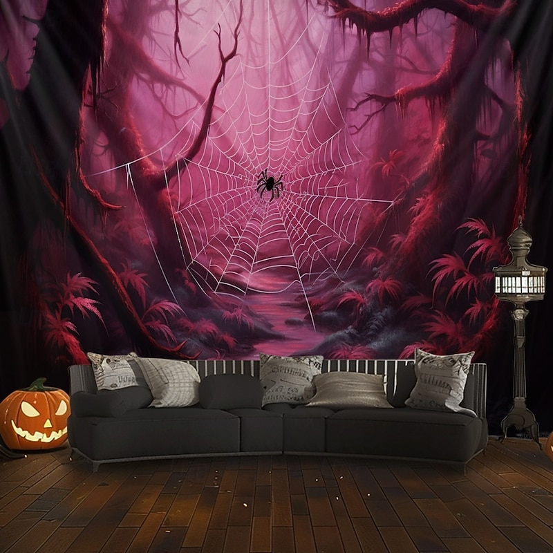 Pink Bats Hanging Tapestry Wall Art Large Tapestry Mural Decor Photograph Backdrop Blanket Curtain Home Bedroom Living Room Decoration4