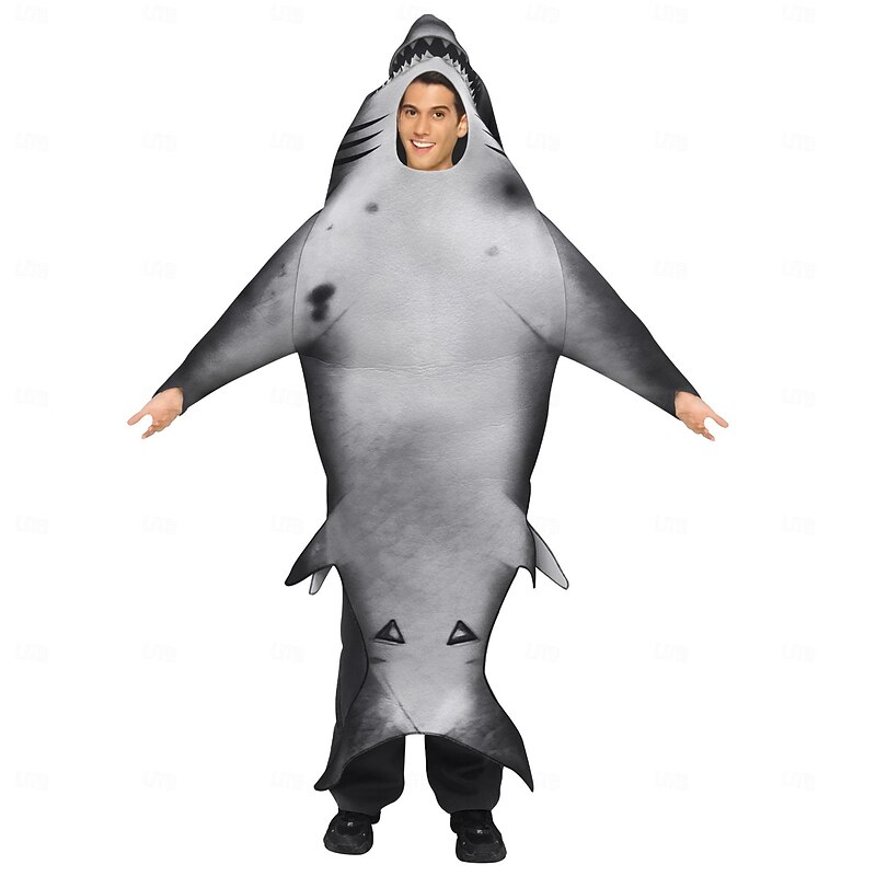 Shark Starfish Halloween Cosplay Costume Funny Costumes Carnival Costume Cosplay Kid's Adults' Men's Women's Boys' Carnival Masquerade Mardi Gras Performance Party Halloween Easy Halloween Costumes3