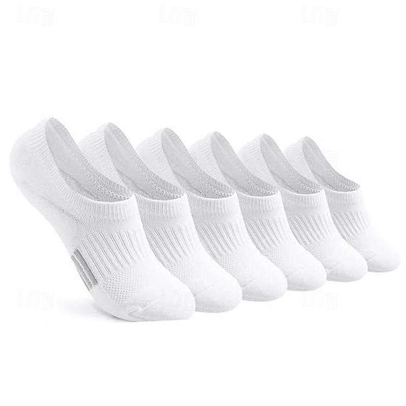 Men's 5 Pairs Multi Packs Socks Running Socks Casual Socks Black White Color Color Block Vacation Sports & Outdoor Daily Basic Medium Spring Fall Fashion Casual2