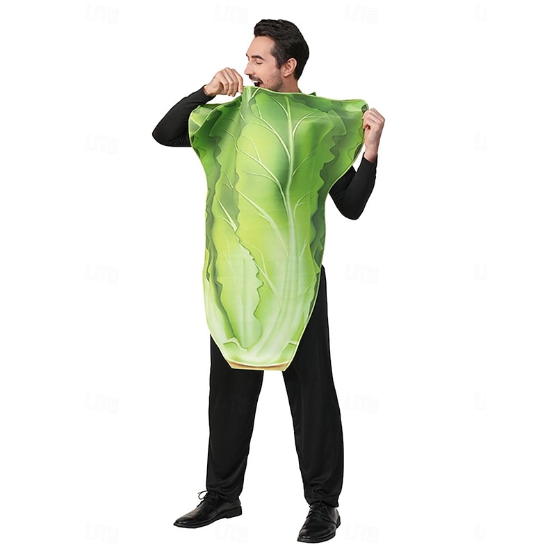 Vegetable Tomato Potato Halloween Cosplay Costume Funny Costumes Carnival Costume Cosplay Adults' Men's Women's Carnival Masquerade Mardi Gras Performance Party Halloween Easy Halloween Costumes2