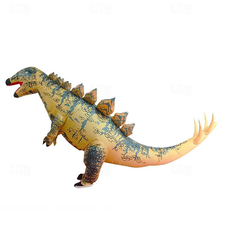 New Tyrannosaurus inflatable costume for Halloween cosplay Stegosaurus Tyrannosaurus inflatable dinosaur costume4