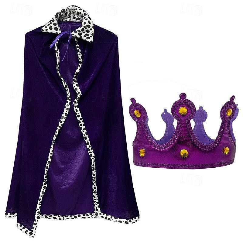 King Halloween Cosplay Costume Carnival Costume Cosplay Adults' Boys' Carnival Masquerade Party / Evening Festival Easy Halloween Costumes Dress Up2