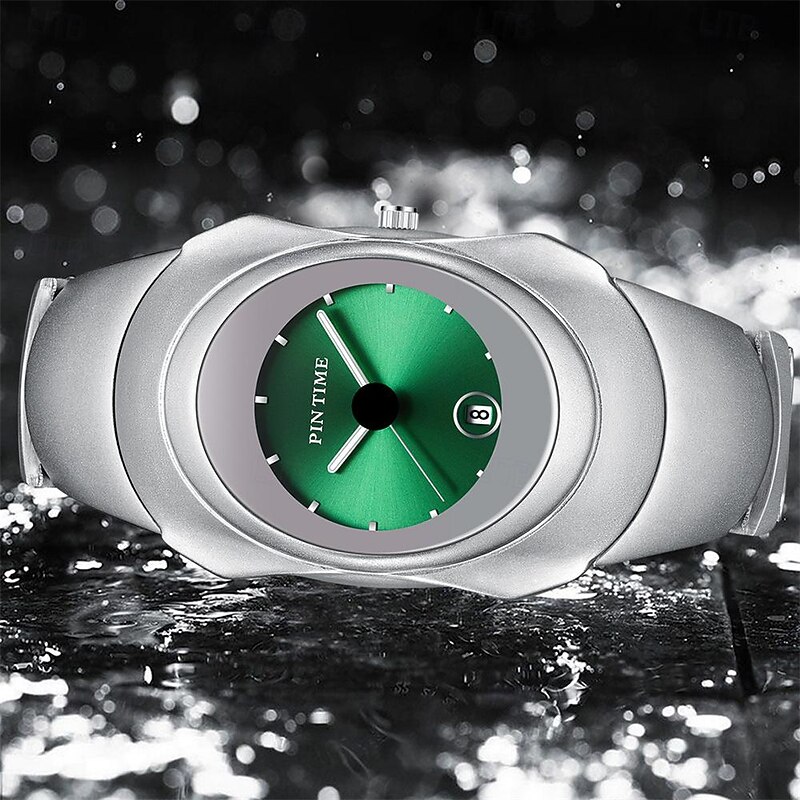 Men Quartz Watch Creative Fashion Wristwatch Luminous Calendar Waterproof Decoration Alloy Watch4