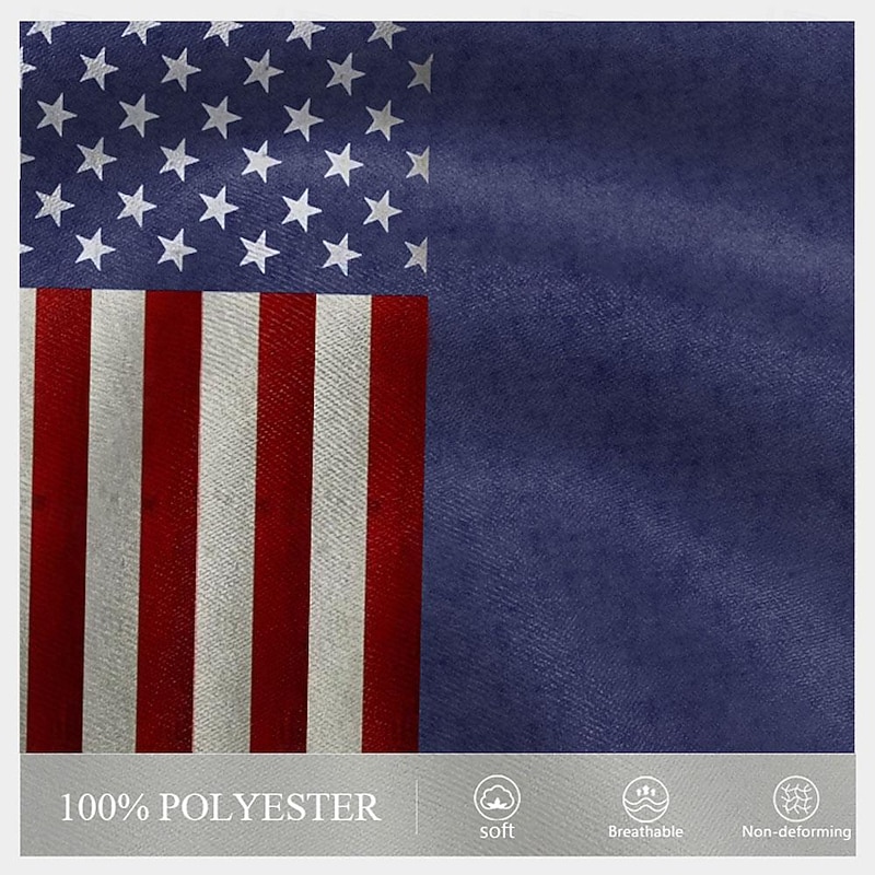 Men's Flag American Flag National Flag Swim Trunks Board Shorts Shorts Mid Waist Fashion Streetwear Designer Casual Daily Holiday Pocket Drawstring Elastic Waist Designer Clothing Apparel3