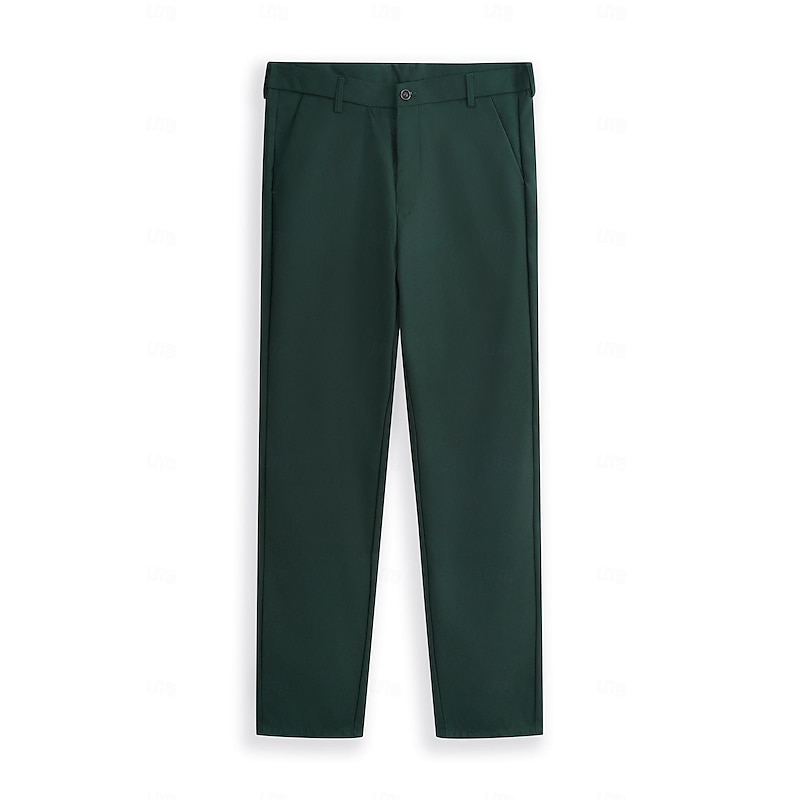 Men's Wedding Suits Notch Black Blue Solid Colored Slim Fit 3 Piece Single Breasted Two-buttons4