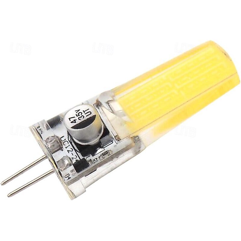 6pcs G4 Bi-pin LED COB 2508 Silicone Light 3W AC12V/DC12-24V Landscape Lighting3