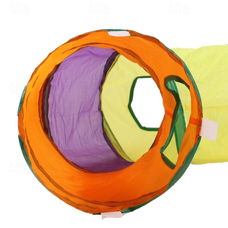 Interactive Toy Tunnels Catnip Toy with Retractable Durable Pet Exercise Releasing Pressure Pet Training for Cat Kitten Indoor Outdoor Pet Play3