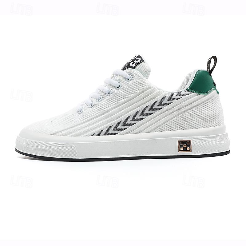 Men's Breathable Mesh Athletic Sneakers - Lightweight Casual Running Shoes3