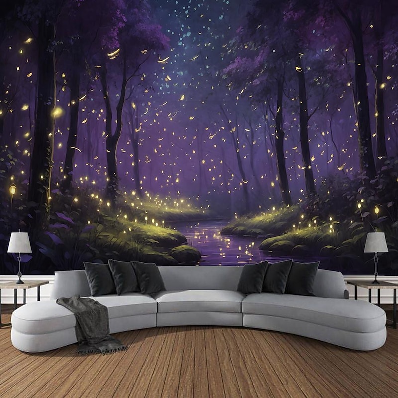 Nature Sunset Landscape Hanging Tapestry Wall Art Large Tapestry Mural Decor Photograph Backdrop Blanket Curtain Home Bedroom Living Room Decoration2