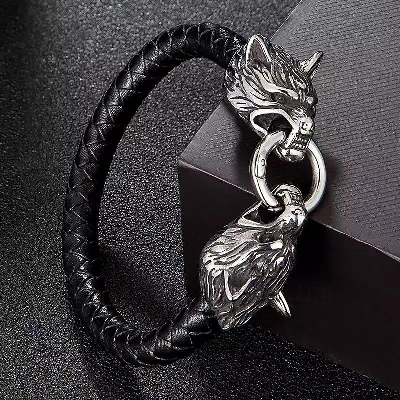 Retro Vintage Punk & Gothic Medieval Bracelet Pirate Viking Fancy Dress Men's Pirate Masquerade Event / Party Adults' Bracelet2