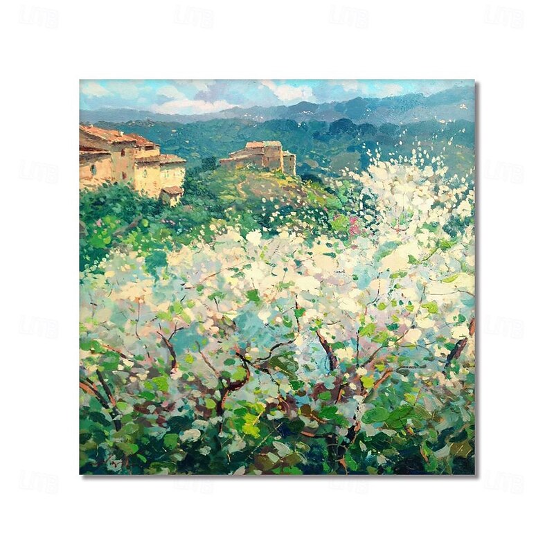 Oil Painting Handmade Hand Painted Wall Art Impression Landscape Canvas Painting Home Decoration Decor No Frame Painting Only
