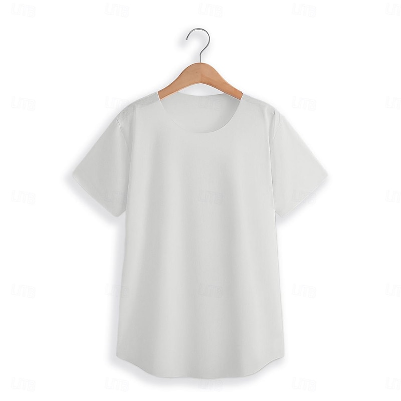 Men's T Shirt Muscle Shirt Short Sleeve Crew Neck Summer Plain Fashion Classic Comfortable Classic Style Street Casual Sports Black Gray Top Tee for Men4