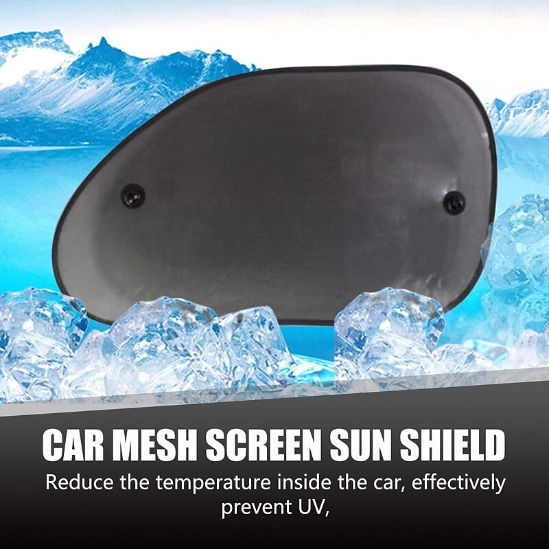 2 PCS Car Side Window Sun Shade Car Cooling Window Cover Universal Automobile Replacements2