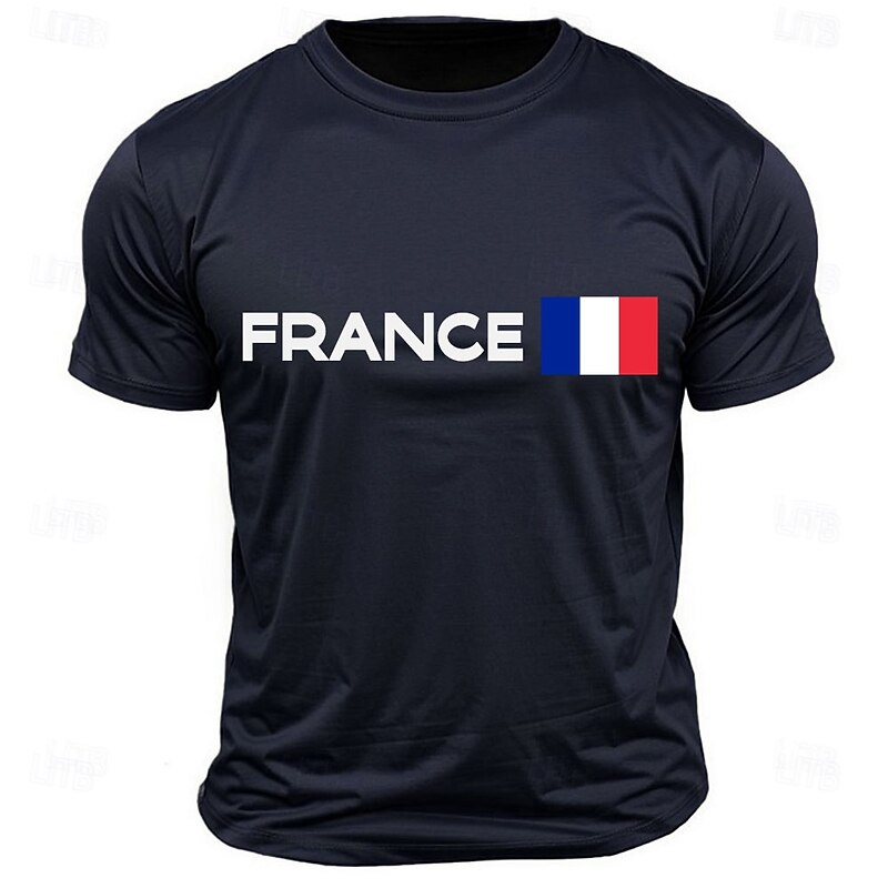 Men's United Kingdom Flag Graphic T-Shirt, Short Sleeve4