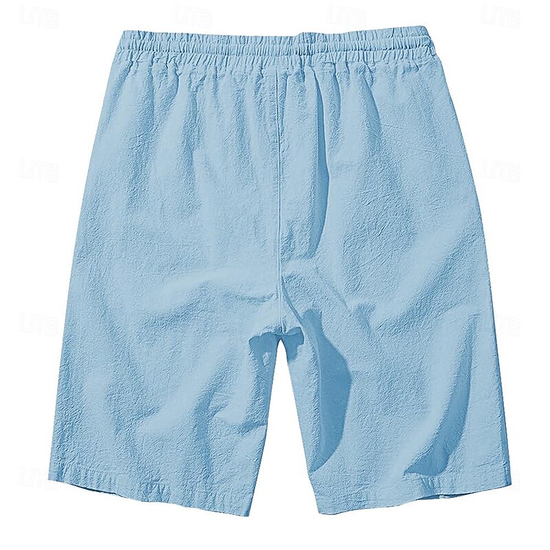 Men's Graphic Aztec Grid / Plaid Shorts Summer Shorts Casual Shorts Mid Waist Streetwear Designer Ethnic Style Casual Daily Holiday Drawstring Pocket Elastic Waist Designer Clothing Apparel2