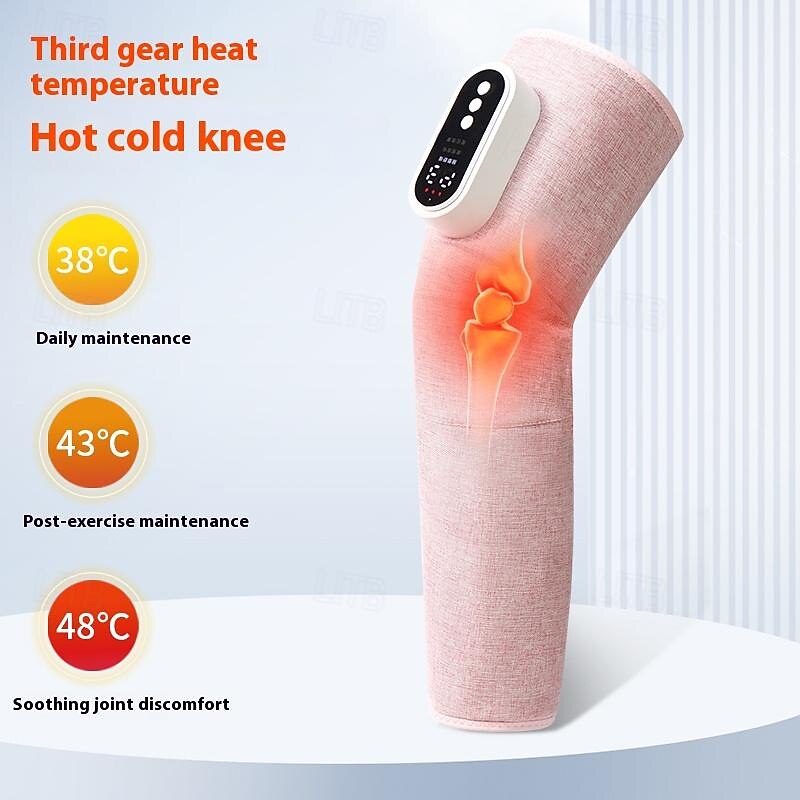 1pc Cordless Leg Massager with Heat - Air Compression for Foot CalfThigh & Knee Relief - Ideal Gift for Parents on Mothers Day & FathersDay4
