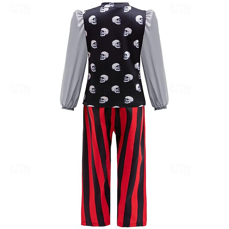 Pirates of the Caribbean Jack Sparrow Pants Costume Cosplay Movie Cosplay for Girls' Kids Carnival Party4