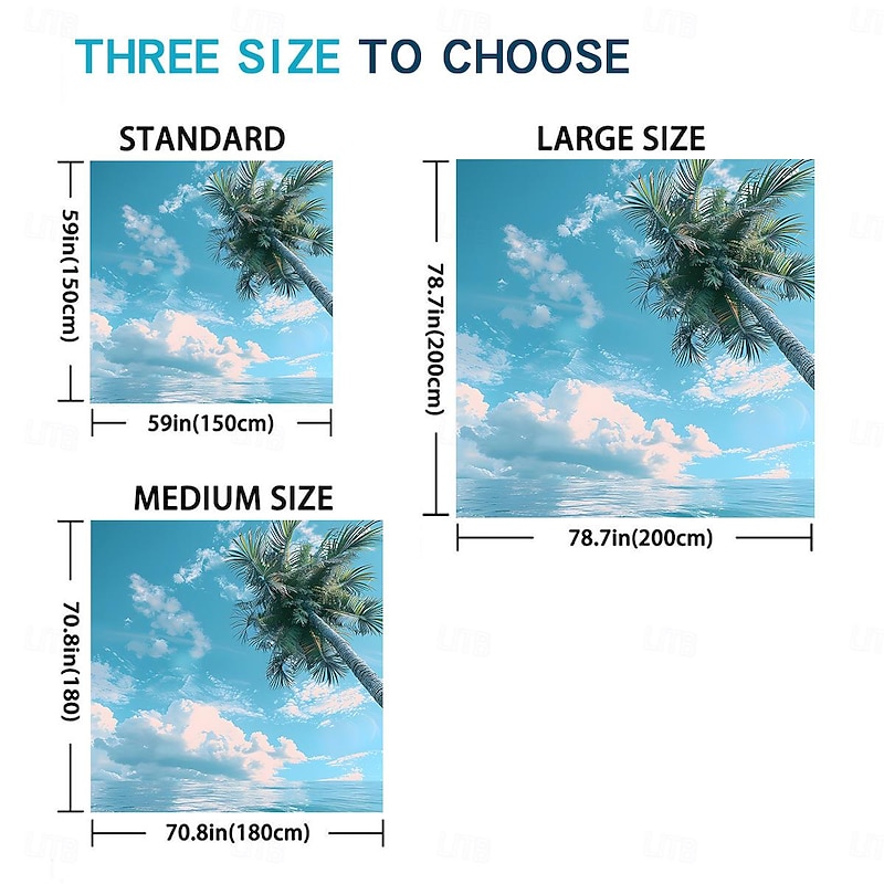 Beach Towel - Quick Drying and Waterproof - Soft and Absorbent Fabric - Perfect for Beach, Pool, and Travel - Lightweight and Compact for Easy Packing4