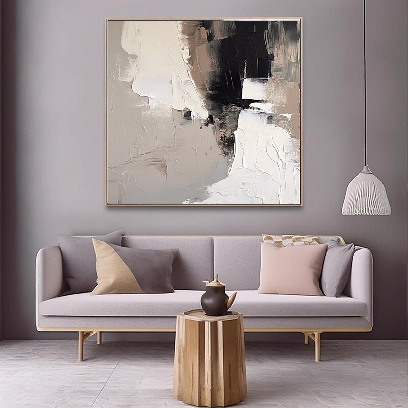 Handmade Oil Painting Canvas Wall Art Decoration Modern Simple Abstract for Home Dance Studio Decor Rolled Frameless Unstretched Painting2