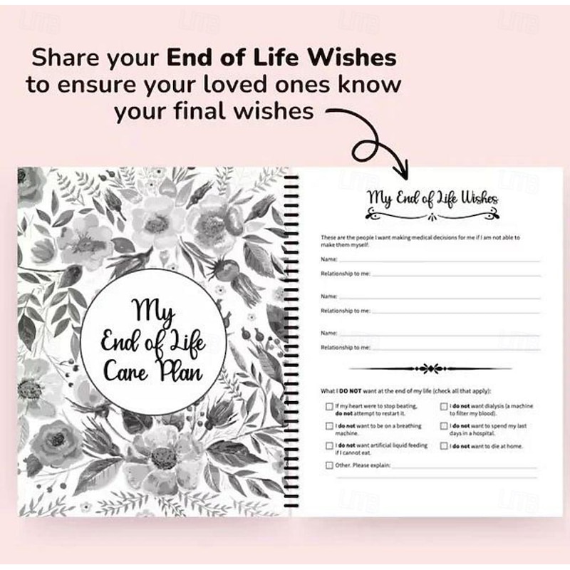 Sorry, it's Your Problem Now , Because I'm Dead Thorough and Thoughtful End of Life Planner Organize Your Affairs Easily with Personal, Financial, and Care Wishes3