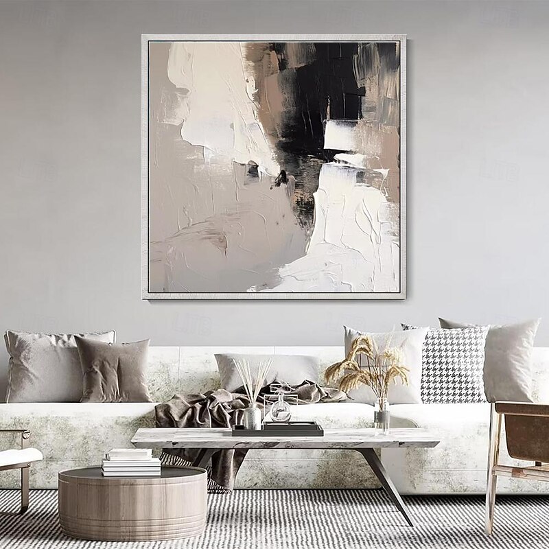 Handmade Oil Painting Canvas Wall Art Decoration Modern Simple Abstract for Home Dance Studio Decor Rolled Frameless Unstretched Painting