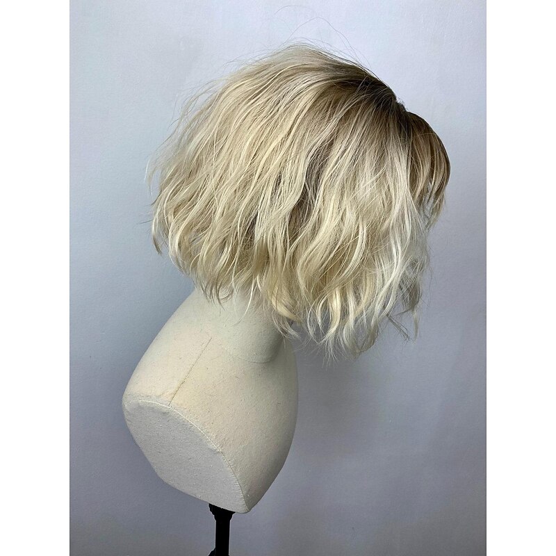 Harley Quinn  Inspired Bob Wig Costume Halloween Cosplay Party Wigs4