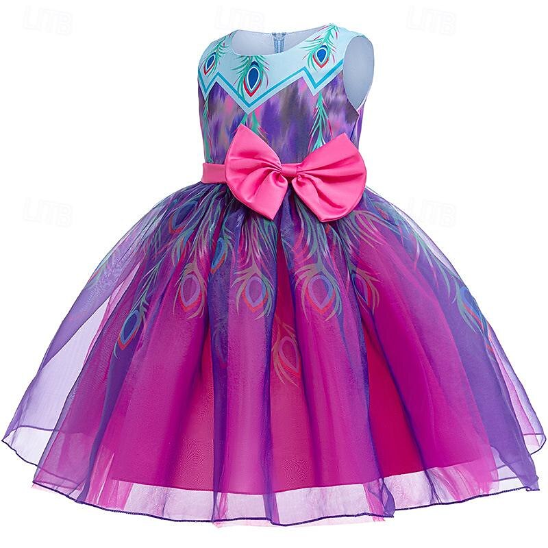 Iwájú the Future Princess Tola Martins Dress Costume Flower Girl Dress Cosplay Movie Cosplay for Girls' Kids Carnival Party2