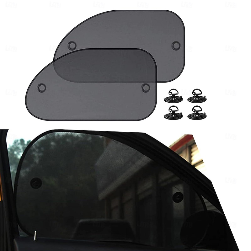 2 PCS Car Side Window Sun Shade Car Cooling Window Cover Universal Automobile Replacements