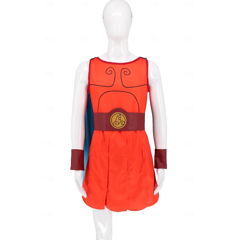 Hercules Cosplay Costume Outfits Cosplay Cosplay Costume Movie Cosplay for Men's Women's Boys Kid's Adults' Carnival Masquerade Event / Party Masquerade