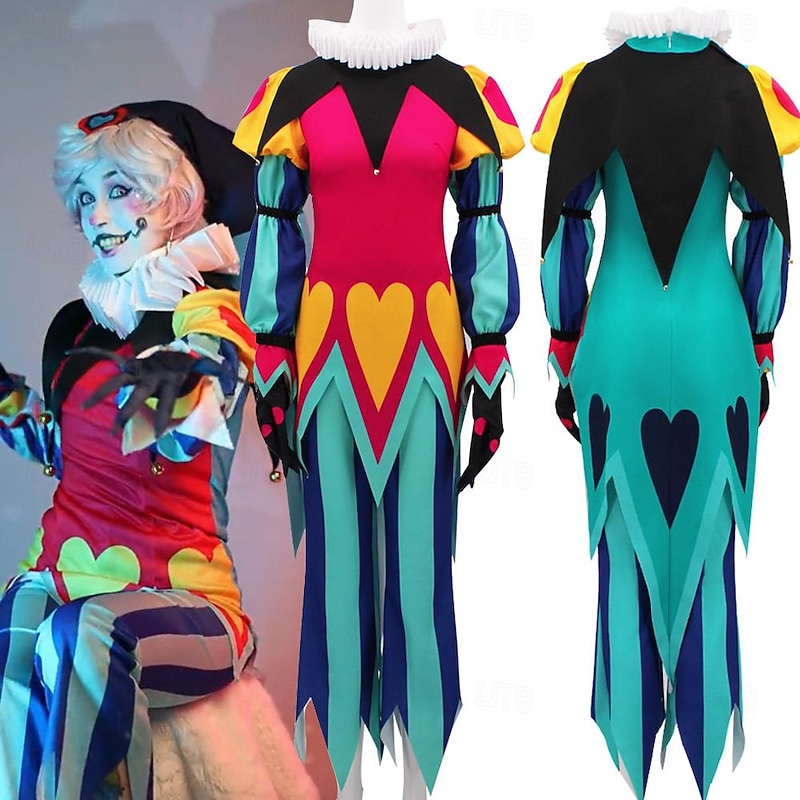 Hazbin Hotel Fizzarolli Cosplay Costume Outfits Movie Cosplay for Women's Adults' Carnival Performance Party