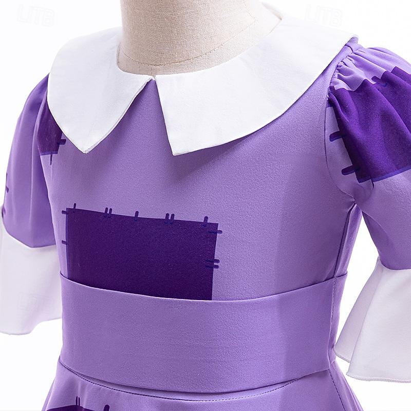 TADC Scarecrow Ragatha Dress Costume Cosplay Movie Cosplay for Girls' Kid's3